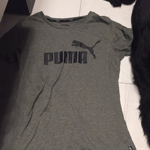 Green puma t-shirt - Picture 1 of 3